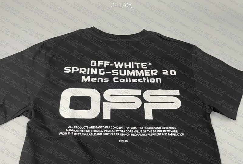 OFF-White Wavy Line T-Shirt 4