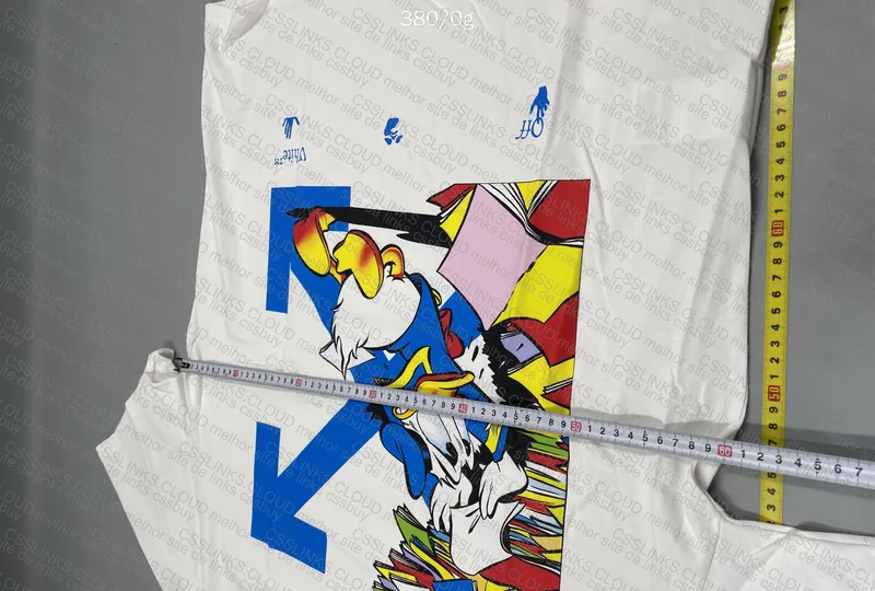 OFF-White X Disney 'Donald Duck' T-Shirt 9
