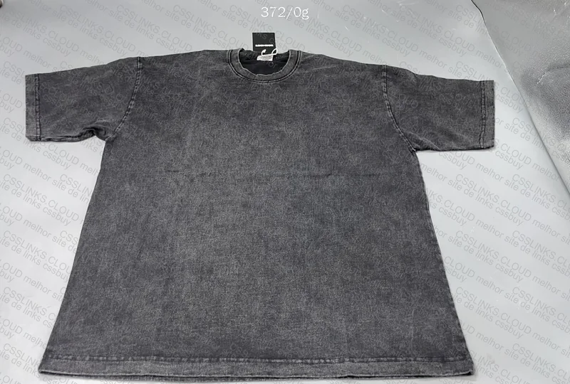 Washed Cotton 250g Oversized T-Shirt 2