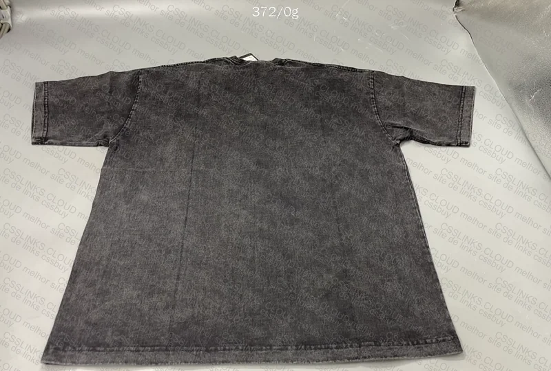 Washed Cotton 250g Oversized T-Shirt 3