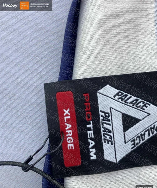 Palace Pro Team Jersey Grey T-Shirt 2