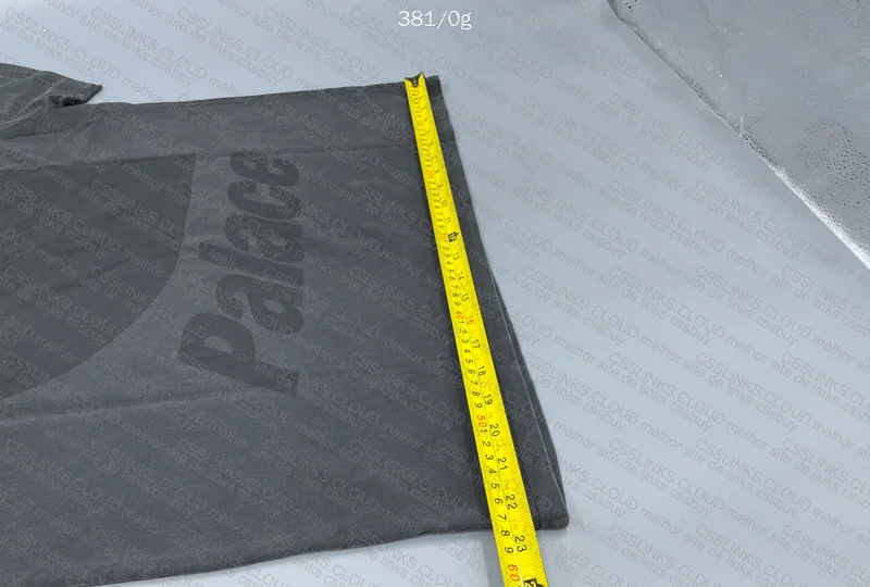 Palace x Carhartt T-Shirt with Measurements 7