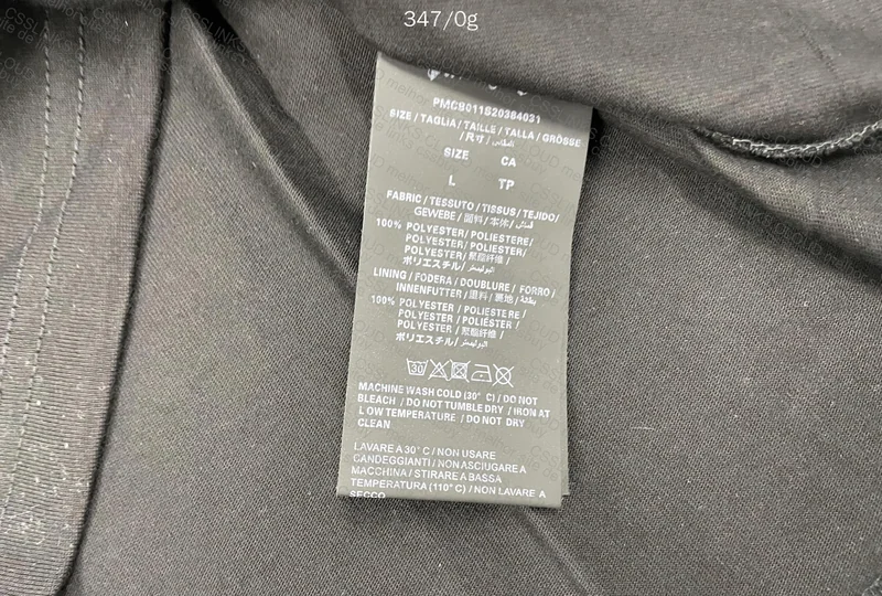 Palm Angels T-shirt (with measurements)