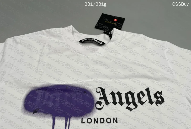 Palm Angels LONDON SPRAYED T-Shirt 5