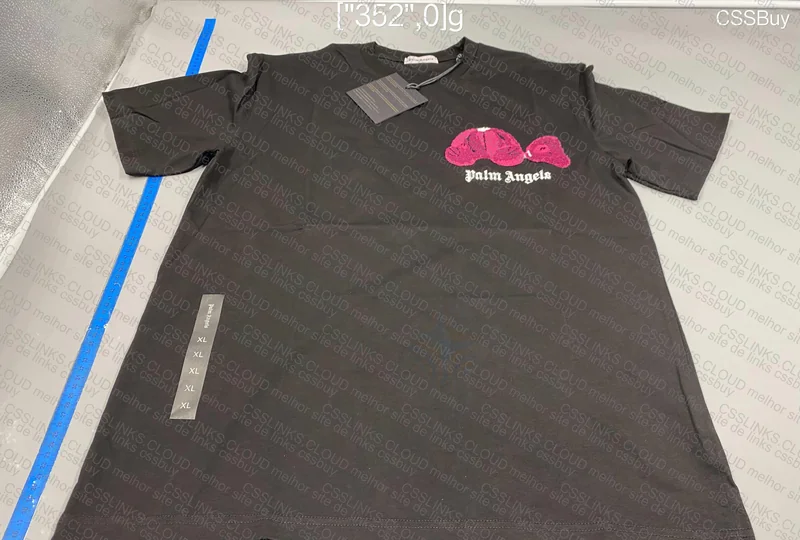 Palm Angels "Pink Bear" T-Shirt 3