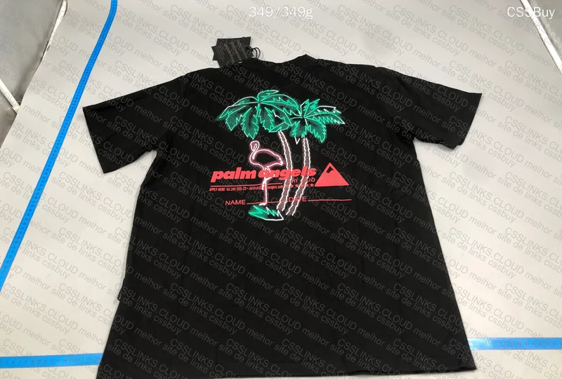 Palm Angels Ski Club T-Shirt with Logo 8