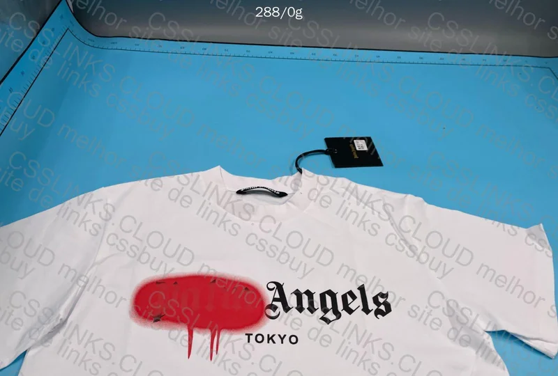 Palm Angels Sprayed Tokyo T-Shirt 6