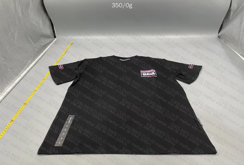 Palm Angels X Haas F1 Team T-Shirt (with measurements)