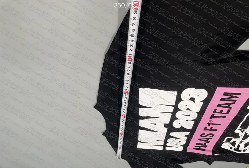 Palm Angels X Haas F1 Team T-Shirt (with measurements) 10