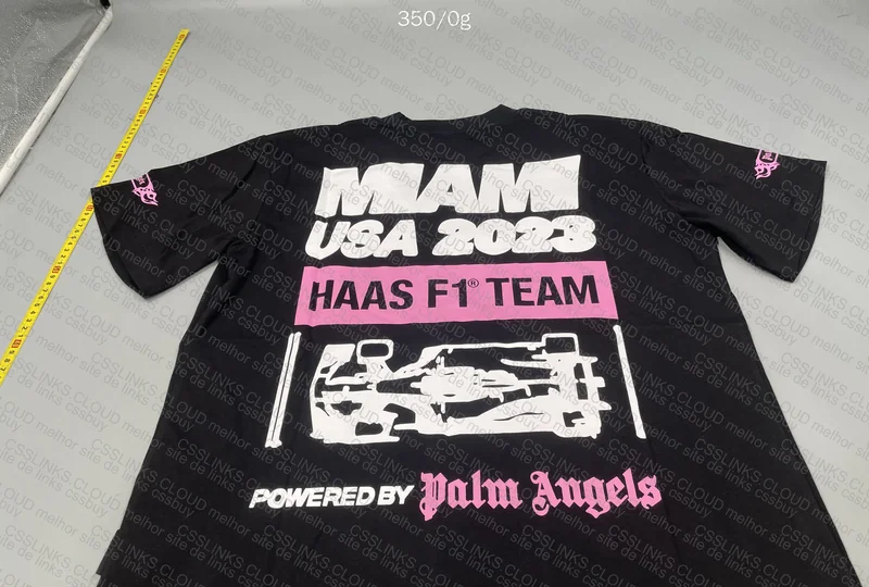Palm Angels X Haas F1 Team T-Shirt (with measurements) 5