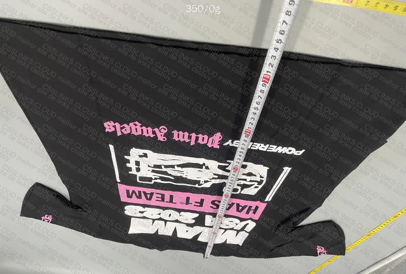 Palm Angels X Haas F1 Team T-Shirt (with measurements) 6