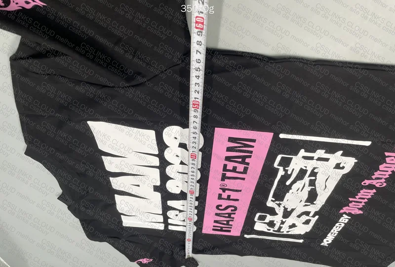 Palm Angels X Haas F1 Team T-Shirt (with measurements) 9