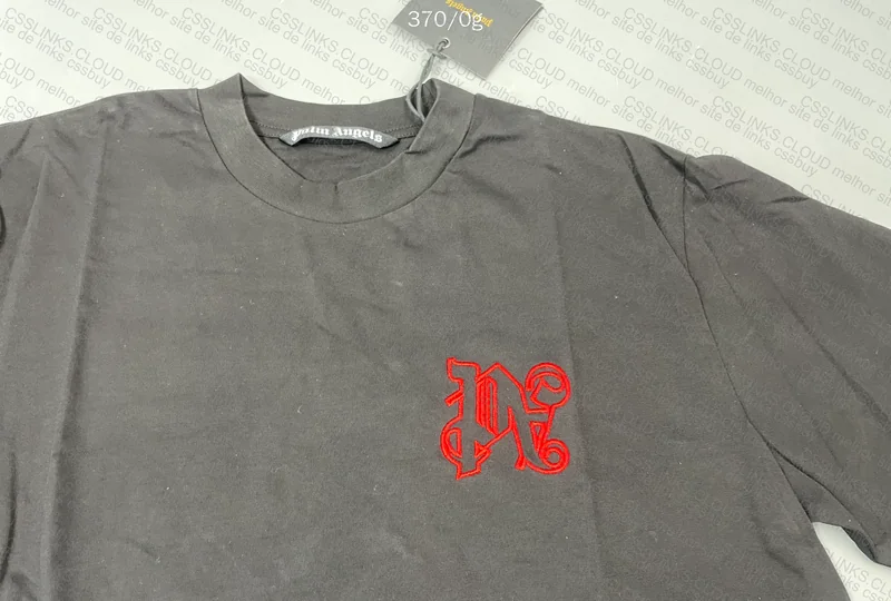Palm Angels Red Logo T-Shirt 5