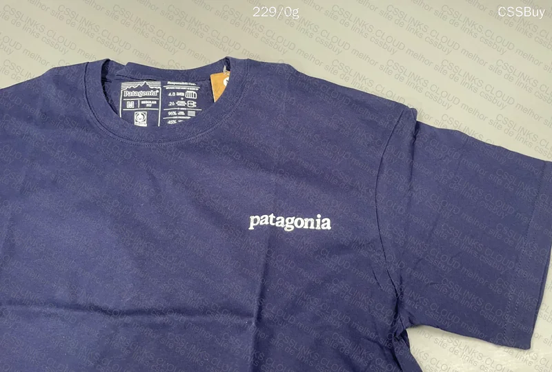 Patagonia Navy Blue T-Shirt 3
