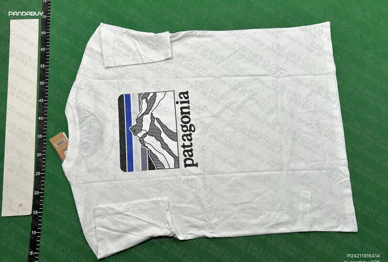 Patagonia Navy Blue / White T-Shirt