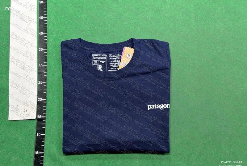 Patagonia Navy Blue / White T-Shirt 6