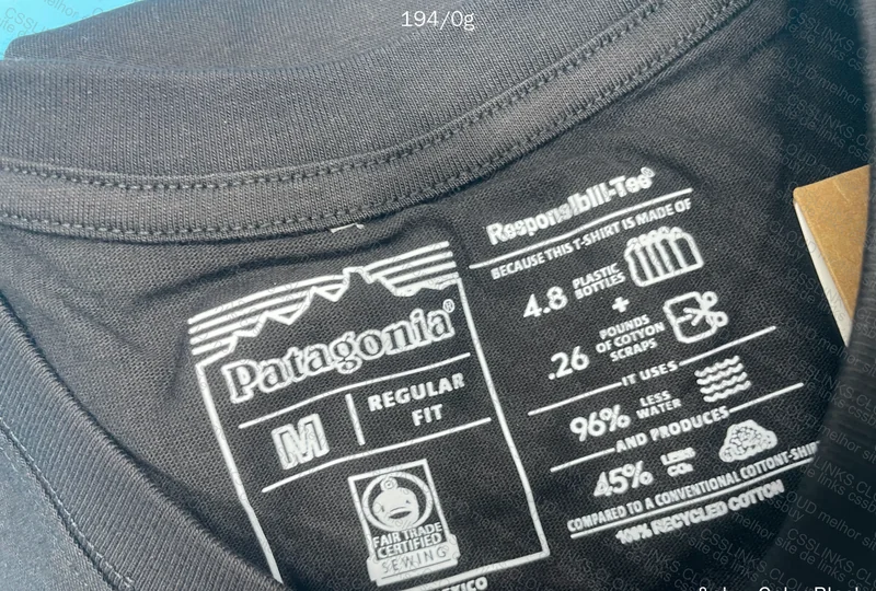 Patagonia Black T-Shirt 5