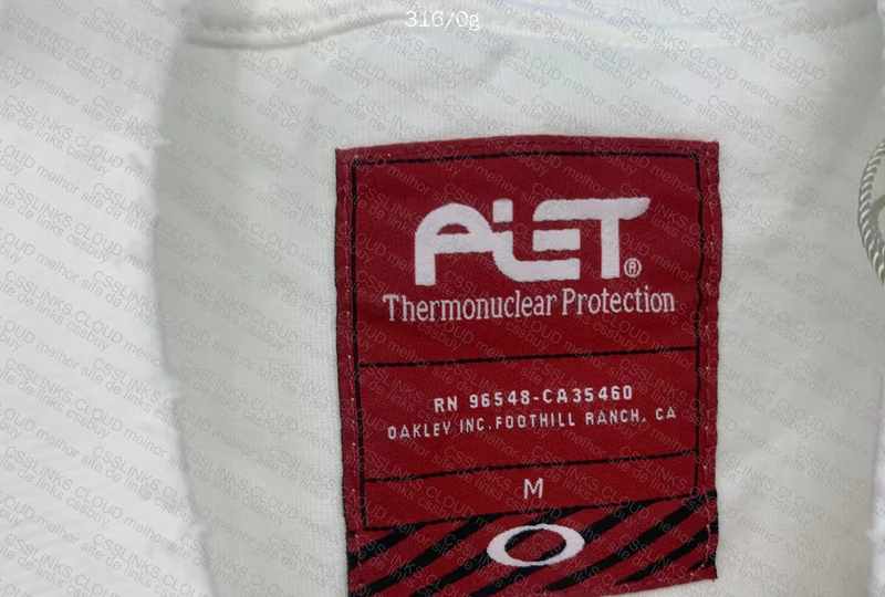 Piet x Oakley Static Logo Off White T-Shirt 4