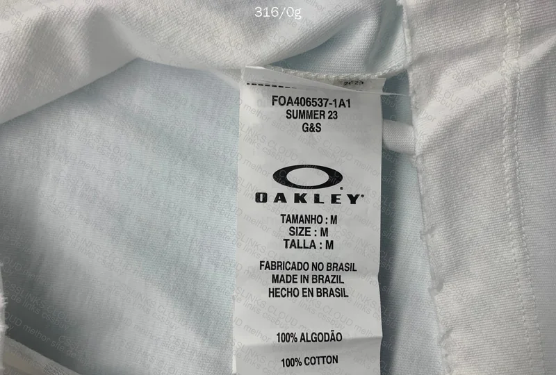 Piet x Oakley Static Logo Off White T-Shirt 5
