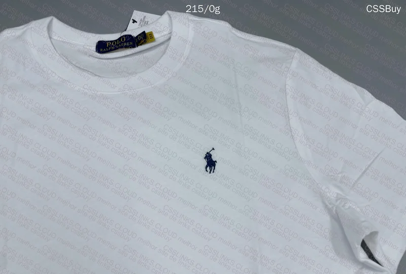 White Polo Ralph Lauren T-Shirt 4