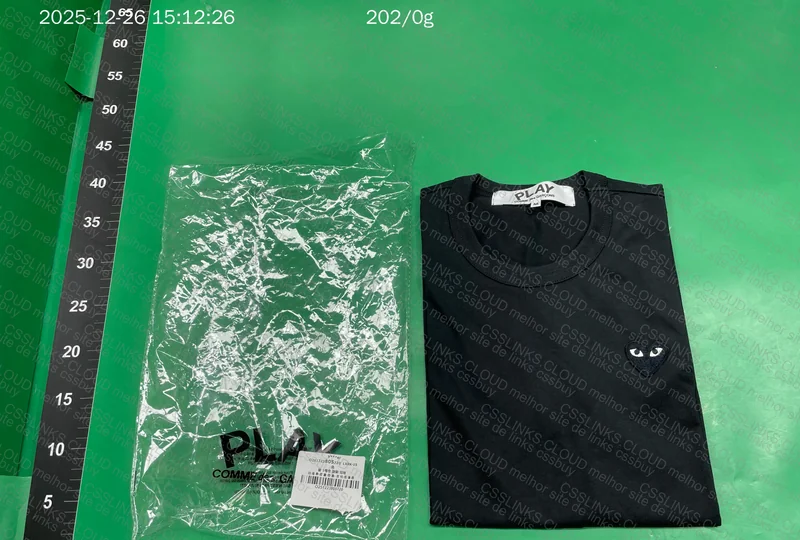 Black CDG T-Shirt 3