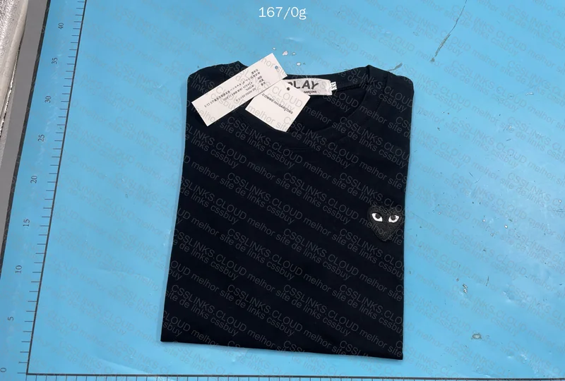 Black CDG T-Shirt 23¥