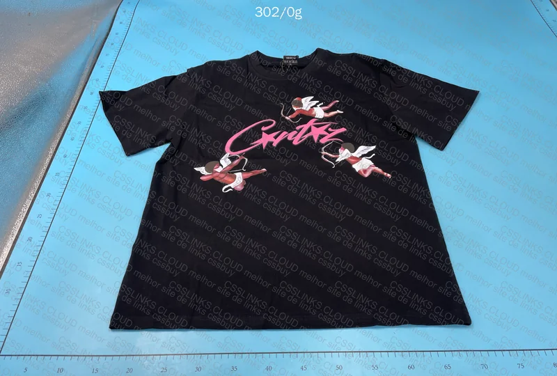 Black Corteiz T-Shirt (with Measurements) 4