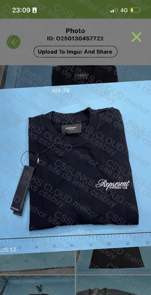 Black Represent T-shirt - Check it Out