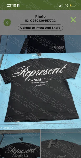 Black Represent T-shirt - Check it Out 4
