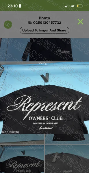 Black Represent T-shirt - Check it Out 6