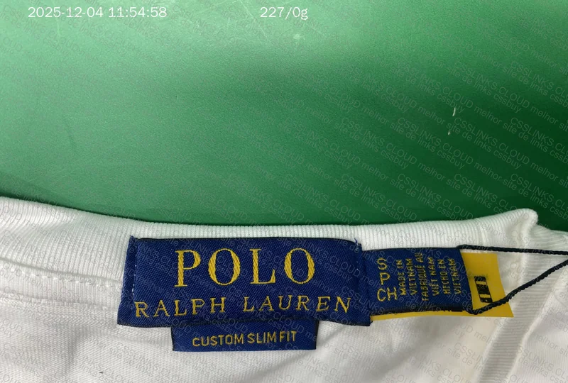 Ralph Lauren White/Black T-Shirt