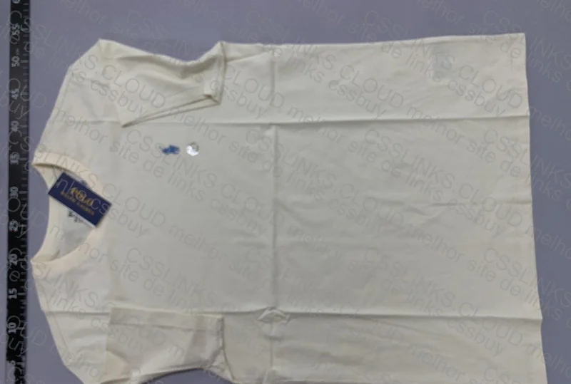 camiseta ralph lauren cream white 2