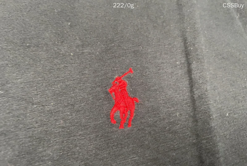 Ralph Lauren Black and Red T-Shirt 2