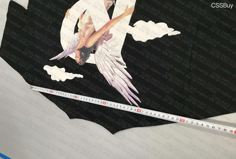 Represent Angels T-Shirt - With Measurements 4