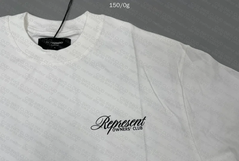 Represent White T-Shirt 3