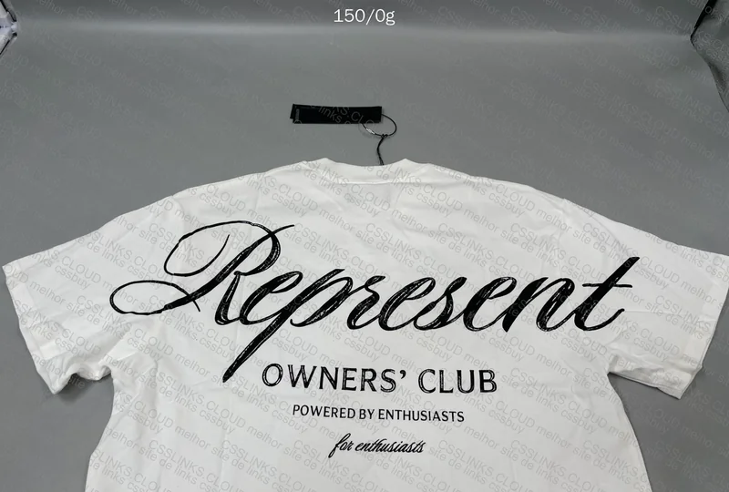 Represent White T-Shirt 5