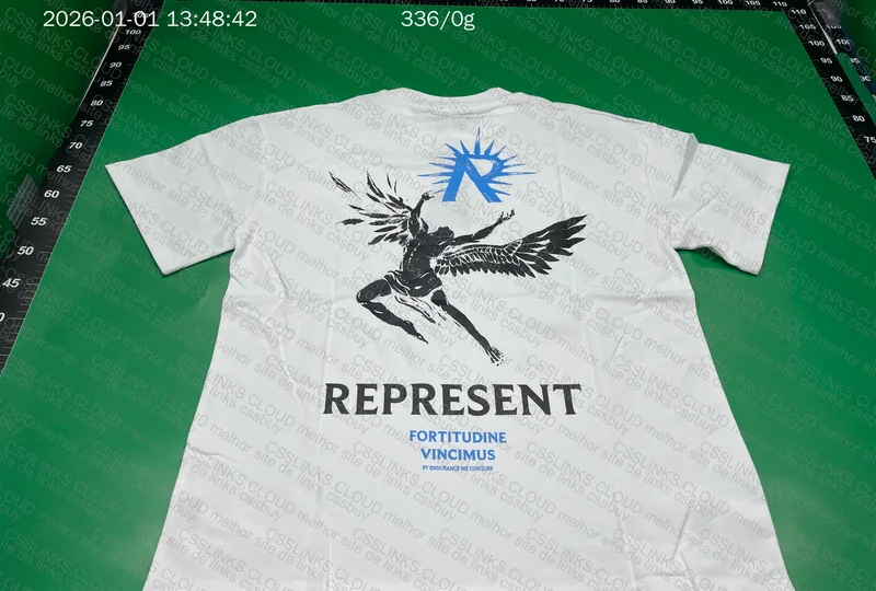 Represent White T-Shirt 3