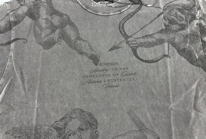 Represent Gray T-Shirt 6
