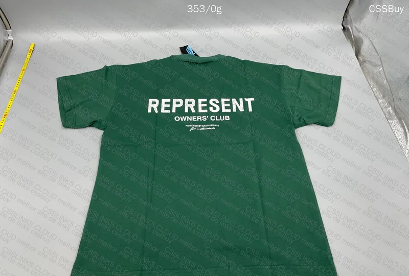 Represent Classic Green T-Shirt (GL?) 7