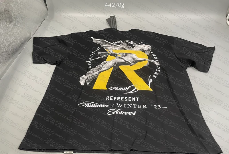 Represent T-Shirt with Measurements 3