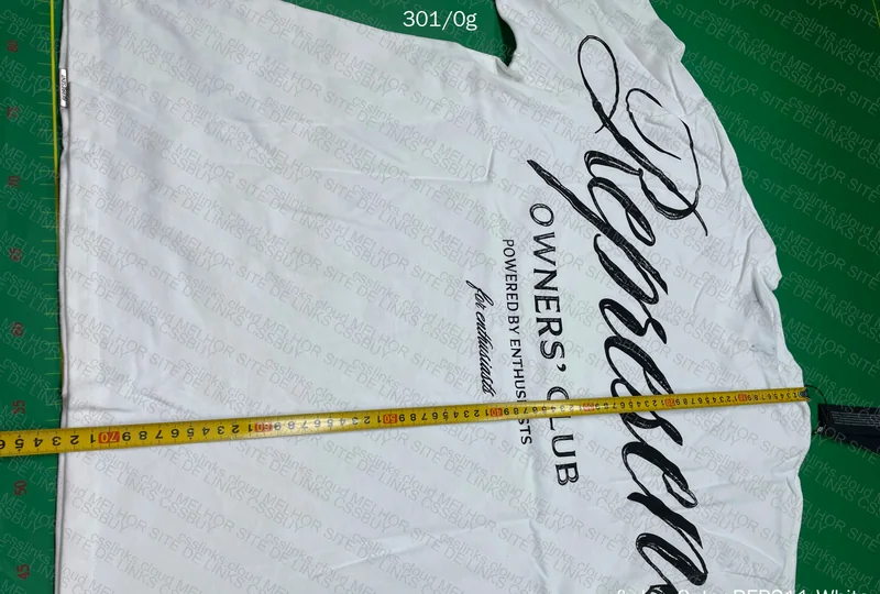 Represent T-Shirt with Measurements 7