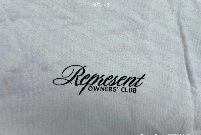 Represent T-Shirt with Measurements 9