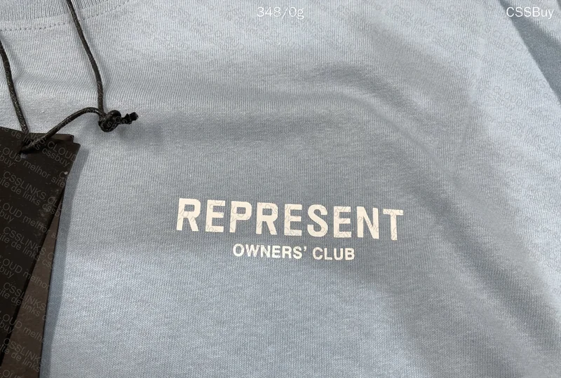 Represent T-Shirt (with Measurements) 2