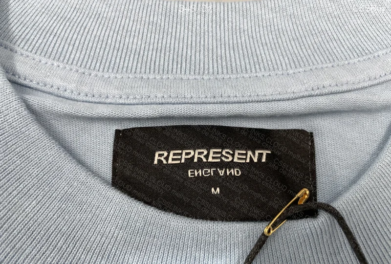 Represent T-Shirt (with Measurements) 3