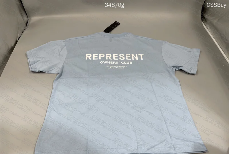 Represent T-Shirt (with Measurements) 4
