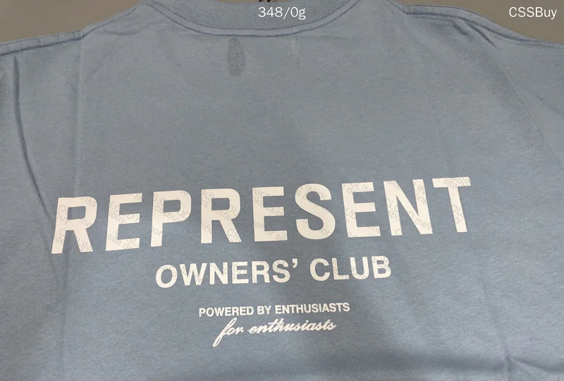 Represent T-Shirt (with Measurements) 6