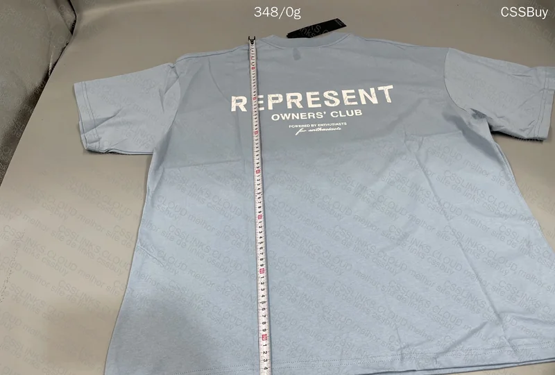 Represent T-Shirt (with Measurements) 7