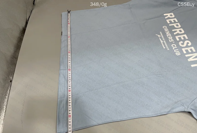 Represent T-Shirt (with Measurements) 8