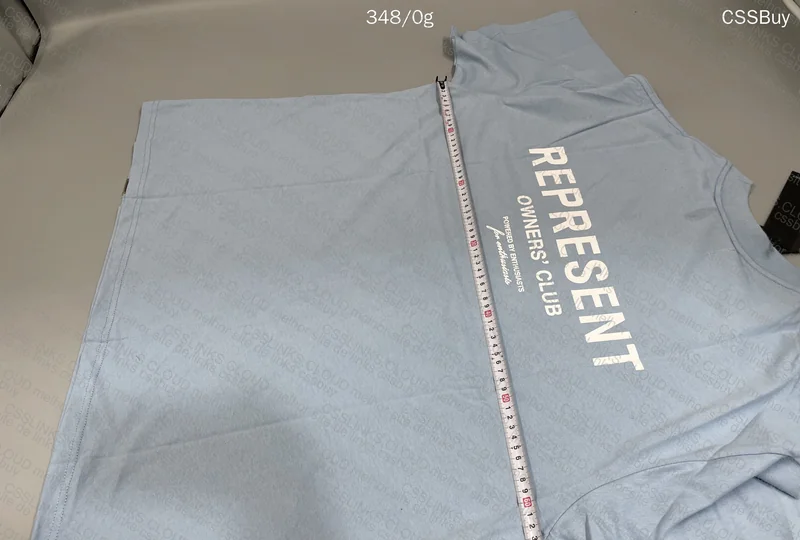 Represent T-Shirt (with Measurements) 9