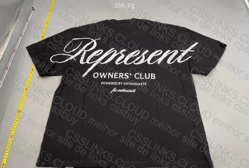 Represent T-Shirt with Measurements